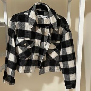 Zara cropped light weight jacket